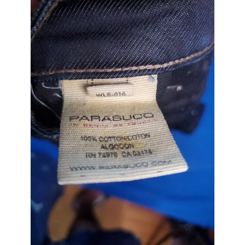 Parasuco Vintage Denim & Legend Denim Butterfly Fly Jeans Pants Men's Size 38